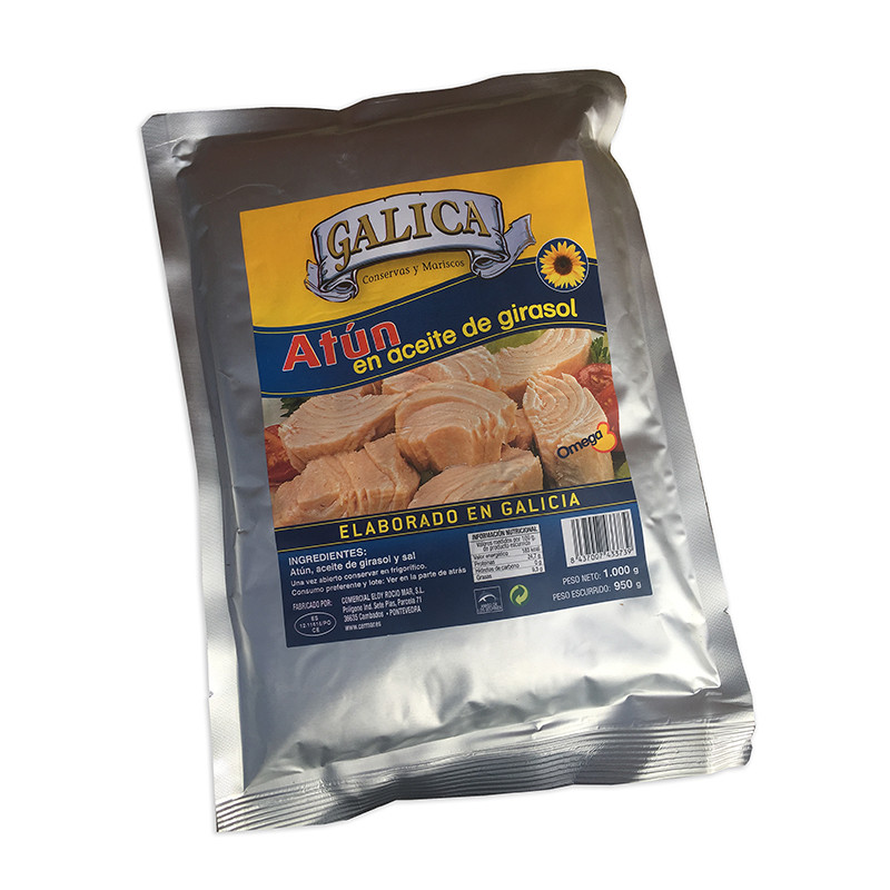 ATÚN EN ACEITE GIRASOL B.ALUMINIO 10/1Kg